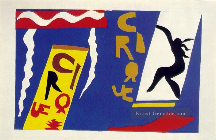 Circus Le cirque Tafel II aus Jazz Fauvismus Ölgemälde